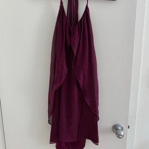ALICE + OLIVIA Merlot cocktail dress S